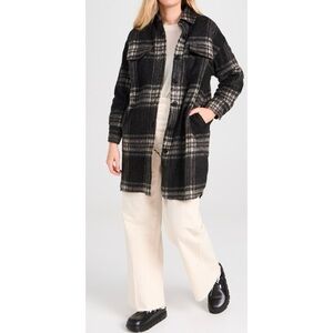 FAHERTY Cornwall Quinn Plaid Wool Blend Jacket